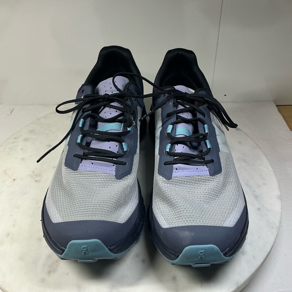 On Cloud Women's Size 10 Navy Wash Blue Cloudvista Trail Running Shoes - Picture 4 of 15